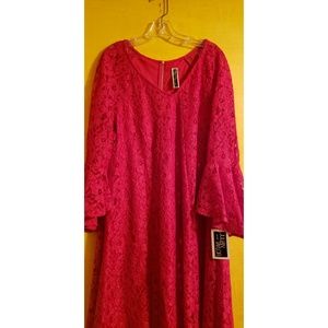 JULIAN TAYLOR A-LINE LACE DRESS 🆕